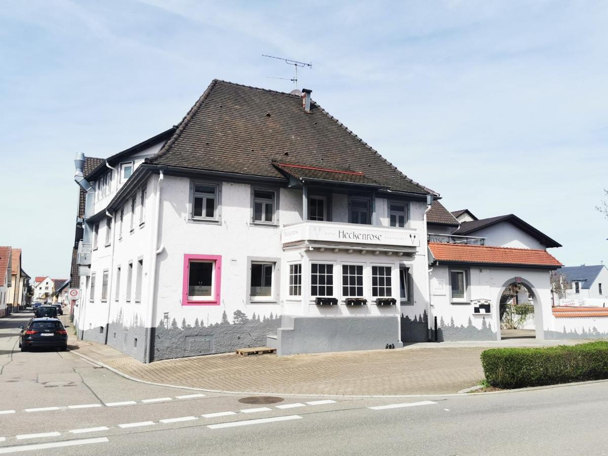 Self Checkin Hotel Heckenrose Lorin Ringsheim Exterior foto