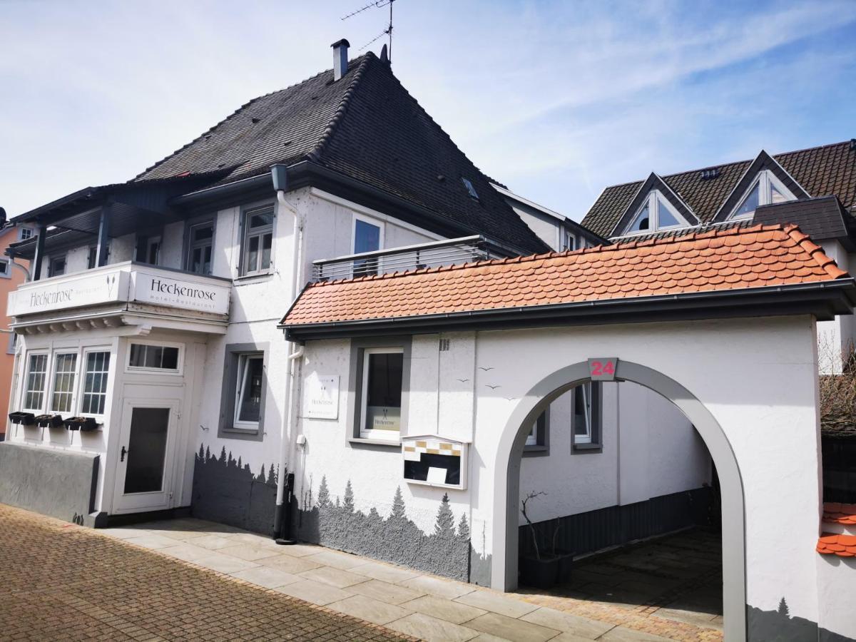 Self Checkin Hotel Heckenrose Lorin Ringsheim Exterior foto